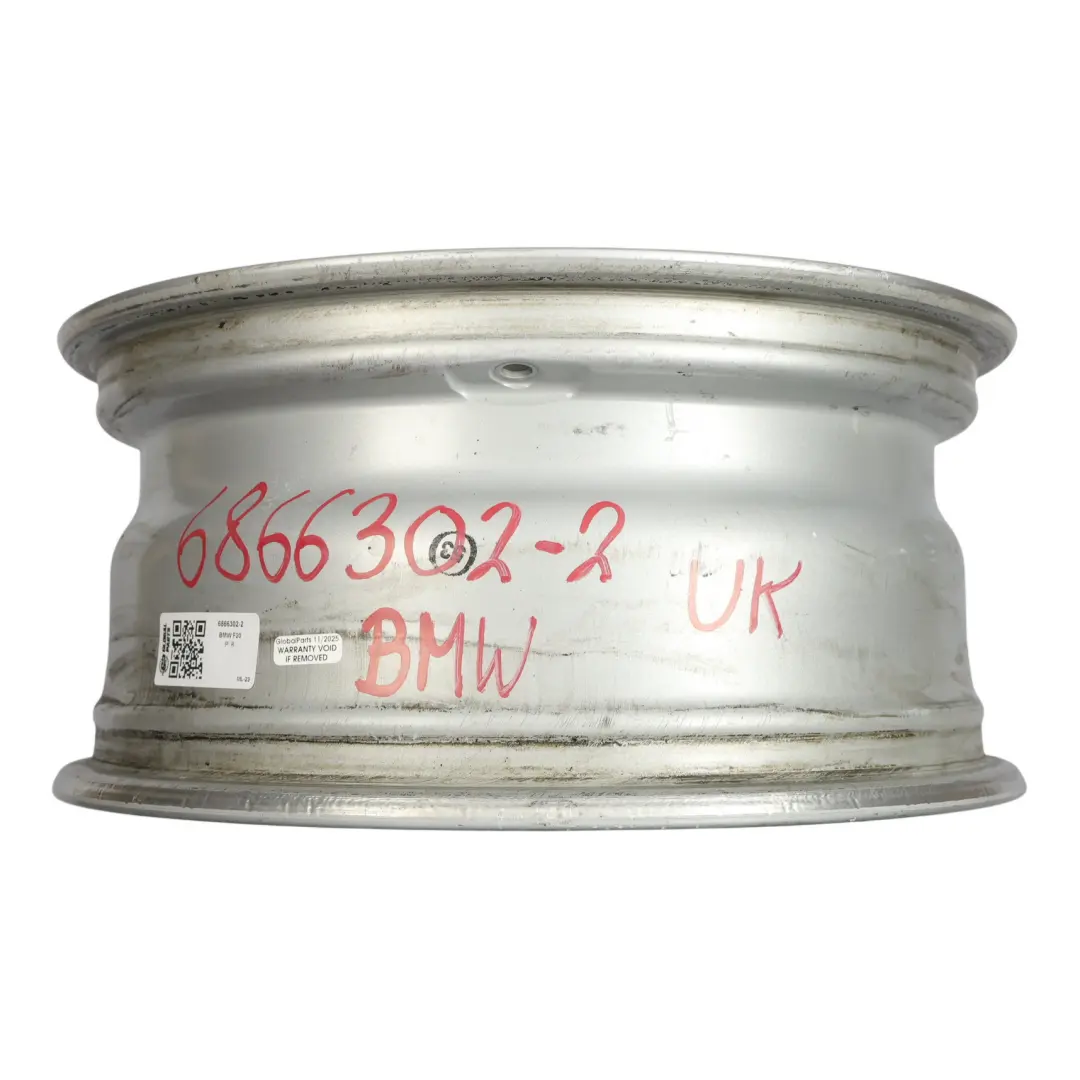 BMW F20 F21 F22 F23 Silver Wheel Alloy Rim 16" 7J ET:40 Star Spoke 654 - SKU 6866302-2 - Part number 6866302