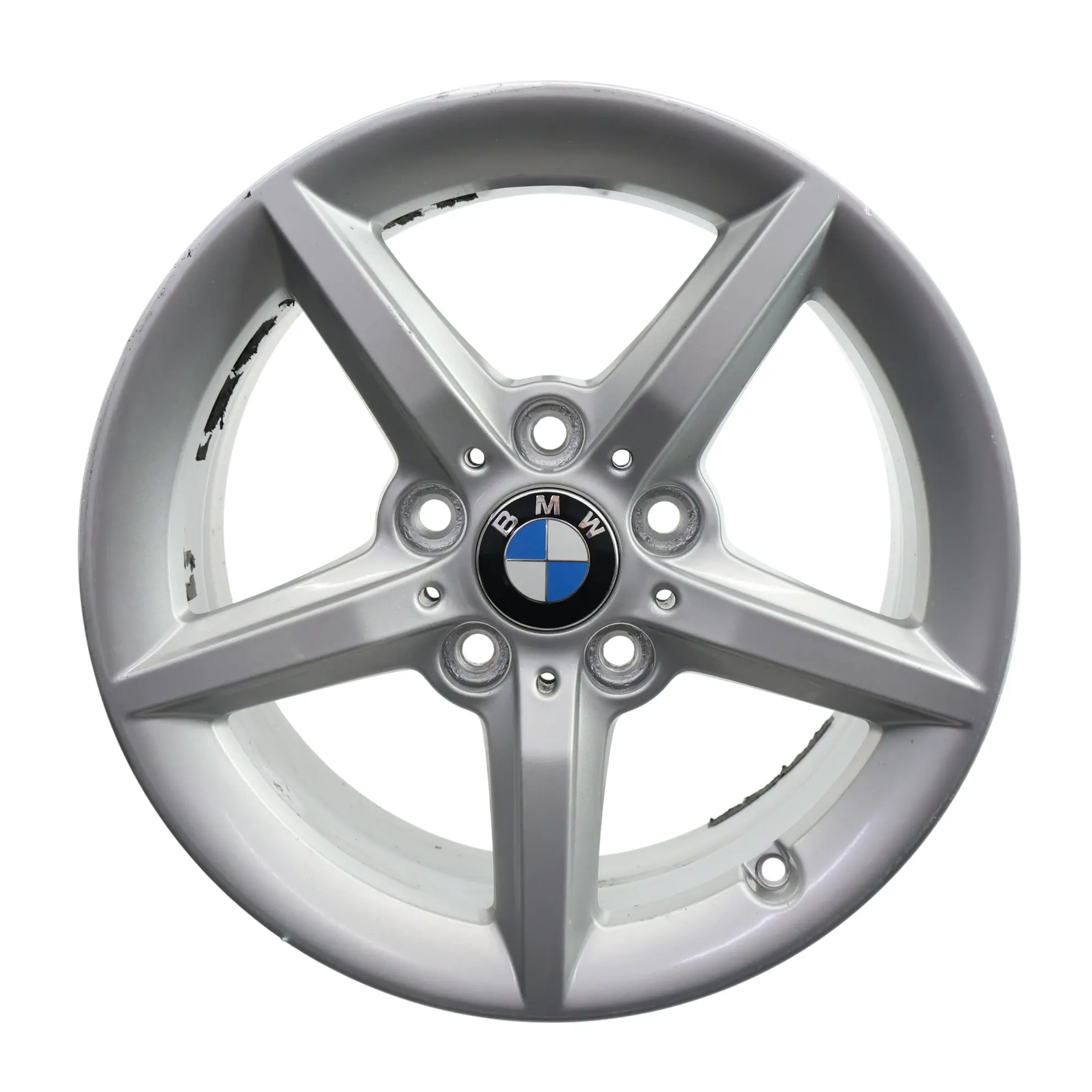 BMW F20 F21 F22 F23 Silver Wheel Alloy Rim 16" ET:40 7J 6866302 Star Spoke 654