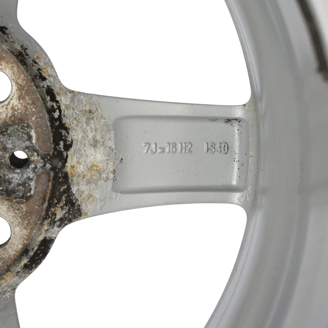 Alloy Rim 16" ET:40 7J Star Spoke 654 to BMW F20 F21 F22 F23 Silver Wheel with Part number 6866302 BMW F20 F21 F22 F23 Silver Wheel Alloy Rim 16" ET:40 7J Star Spoke 654 - SKU 6866302-4 - Part number 6866302