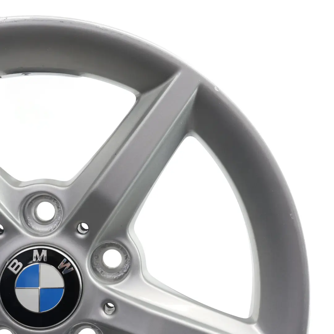 BMW F20 F21 F22 F23 Silver Wheel Alloy Rim 16" ET:40 7J Star Spoke 654 - SKU 6866302-4 - Part number 6866302