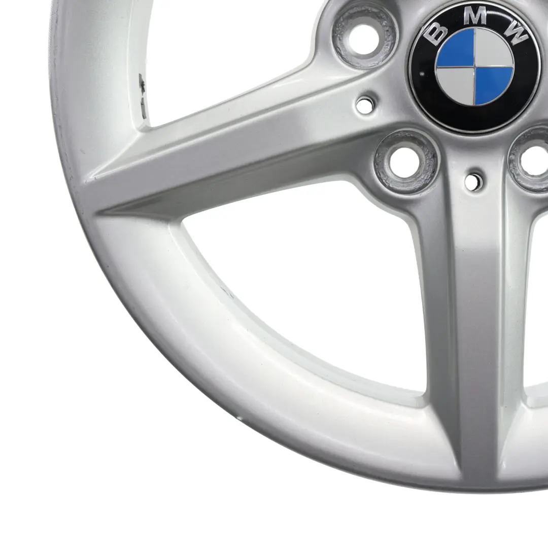 BMW F20 F21 F22 F23 Silver Wheel Alloy Rim 16" ET:40 7J Star Spoke 654 - SKU 6866302-4 - Part number 6866302
