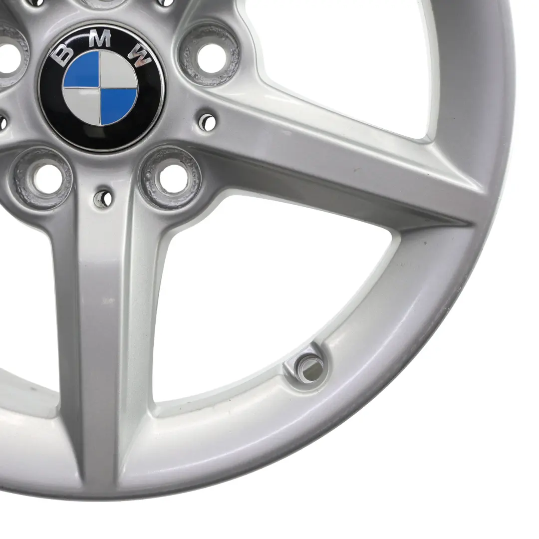 Alloy Rim 16" ET:40 7J Star Spoke 654 to BMW F20 F21 F22 F23 Silver Wheel with Part number 6866302 BMW F20 F21 F22 F23 Silver Wheel Alloy Rim 16" ET:40 7J Star Spoke 654 - SKU 6866302-4 - Part number 6866302