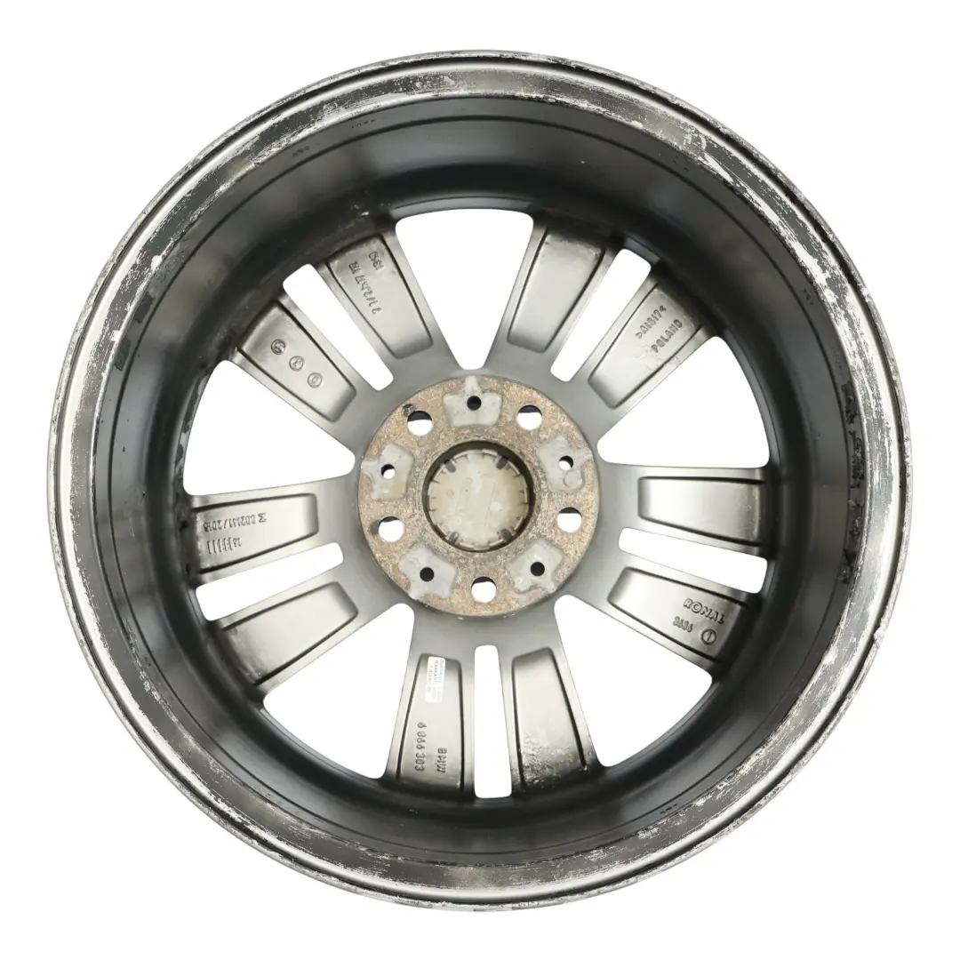 Alloy Rim Black 17" ET:43 7,5J Double Spoke 655 to BMW F20 F21 F22 F23 Wheel with Part number 6866303 BMW F20 F21 F22 F23 Wheel Alloy Rim Black 17" ET:43 7,5J Double Spoke 655 - SKU 6866303-11 - Part number 6866303