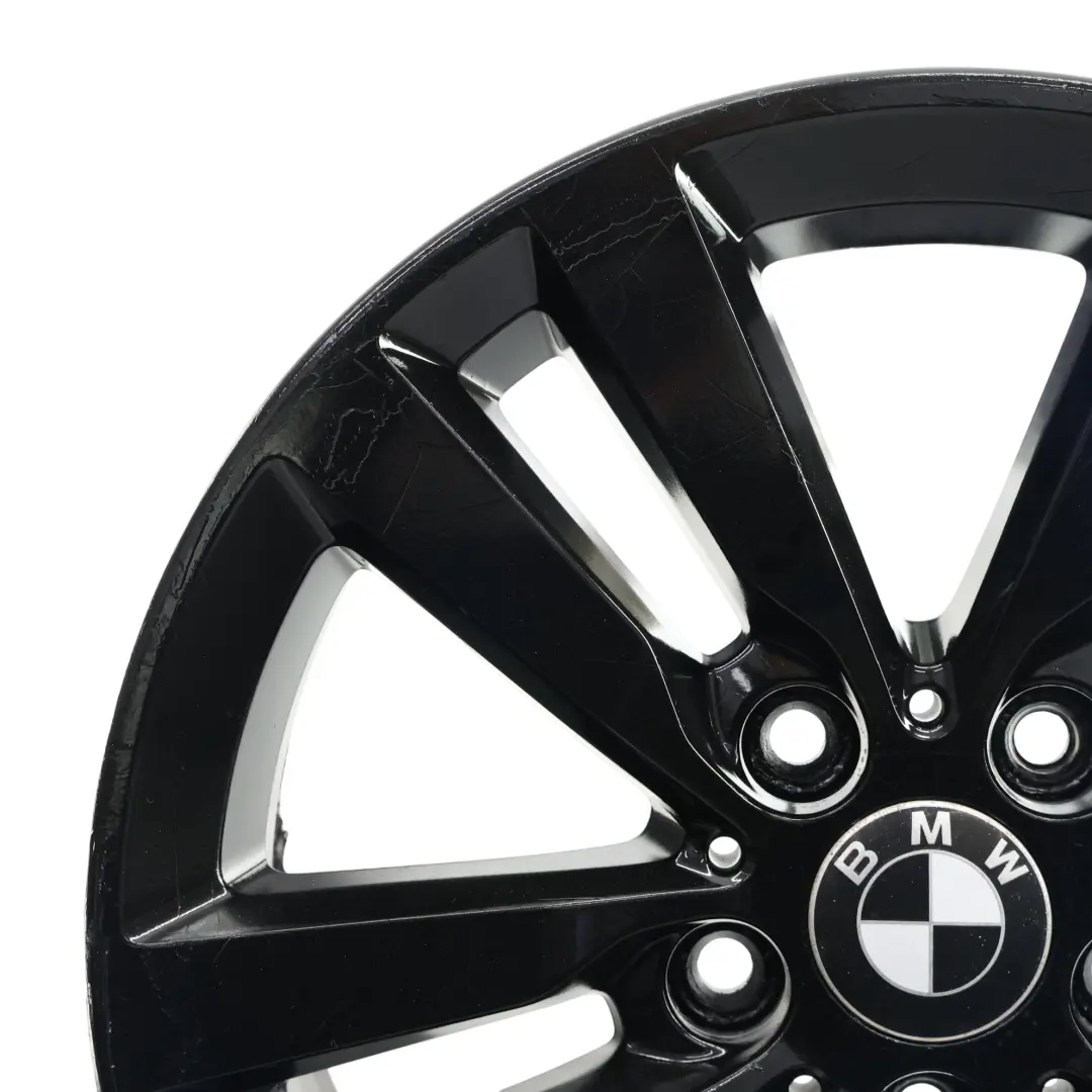 BMW F20 F21 F22 F23 Wheel Alloy Rim Black 17" ET:43 7,5J Double Spoke 655 - SKU 6866303-11 - Part number 6866303