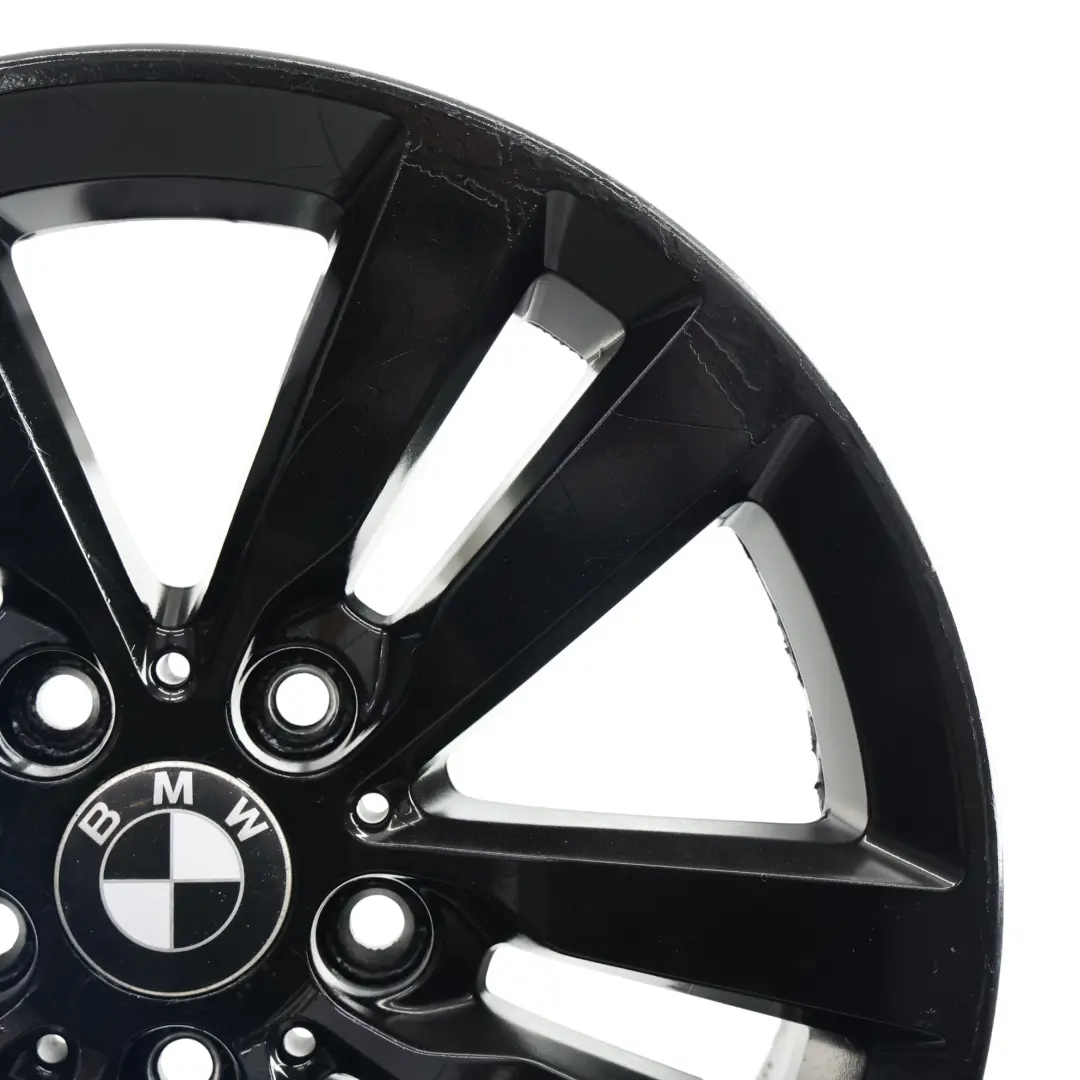 Alloy Rim Black 17" ET:43 7,5J Double Spoke 655 to BMW F20 F21 F22 F23 Wheel with Part number 6866303 BMW F20 F21 F22 F23 Wheel Alloy Rim Black 17" ET:43 7,5J Double Spoke 655 - SKU 6866303-11 - Part number 6866303