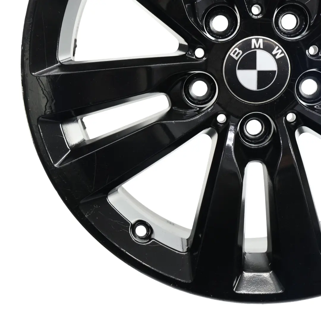 Alloy Rim Black 17" ET:43 7,5J Double Spoke 655 to BMW F20 F21 F22 F23 Wheel with Part number 6866303 BMW F20 F21 F22 F23 Wheel Alloy Rim Black 17" ET:43 7,5J Double Spoke 655 - SKU 6866303-11 - Part number 6866303
