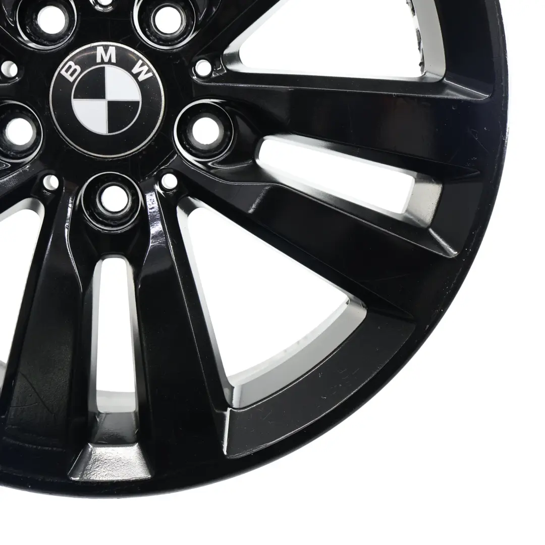 Alloy Rim Black 17" ET:43 7,5J Double Spoke 655 to BMW F20 F21 F22 F23 Wheel with Part number 6866303 BMW F20 F21 F22 F23 Wheel Alloy Rim Black 17" ET:43 7,5J Double Spoke 655 - SKU 6866303-11 - Part number 6866303