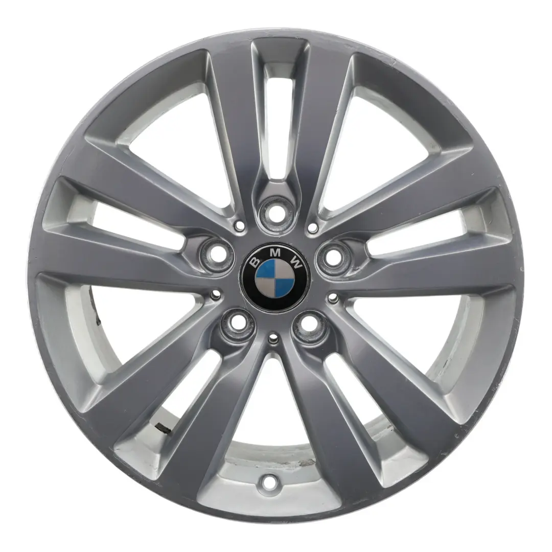 Alloy Rim 17" Double Spoke 655 ET:43 7,5J to BMW F20 F21 F22 F23 Silver Wheel with Part number 6866303 BMW F20 F21 F22 F23 Silver Wheel Alloy Rim 17" Double Spoke 655 ET:43 7,5J - SKU 6866303-5 - Part number 6866303