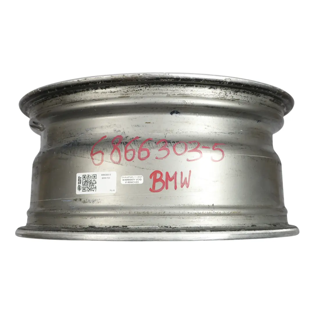 BMW F20 F21 F22 F23 Jante argentée en alliage 17" Double rayon 655 ET:43 7,5J - SKU 6866303-5 - Numéro de pièce 6866303