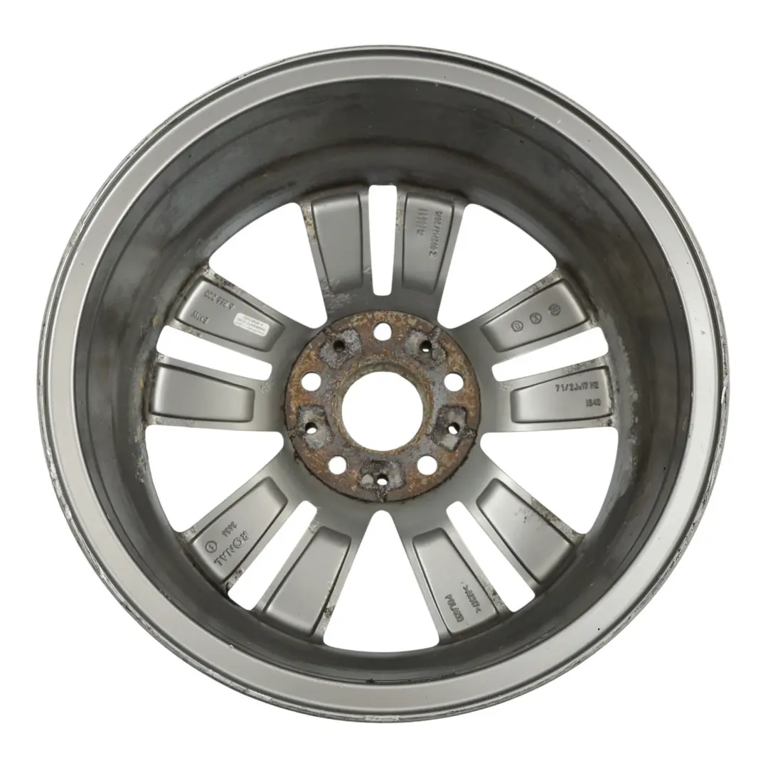 BMW F20 F21 F22 F23 Cerchio in lega argento 17" Doppie razze 655 ET:43 7,5J - SKU 6866303-5 - Numero di parte 6866303