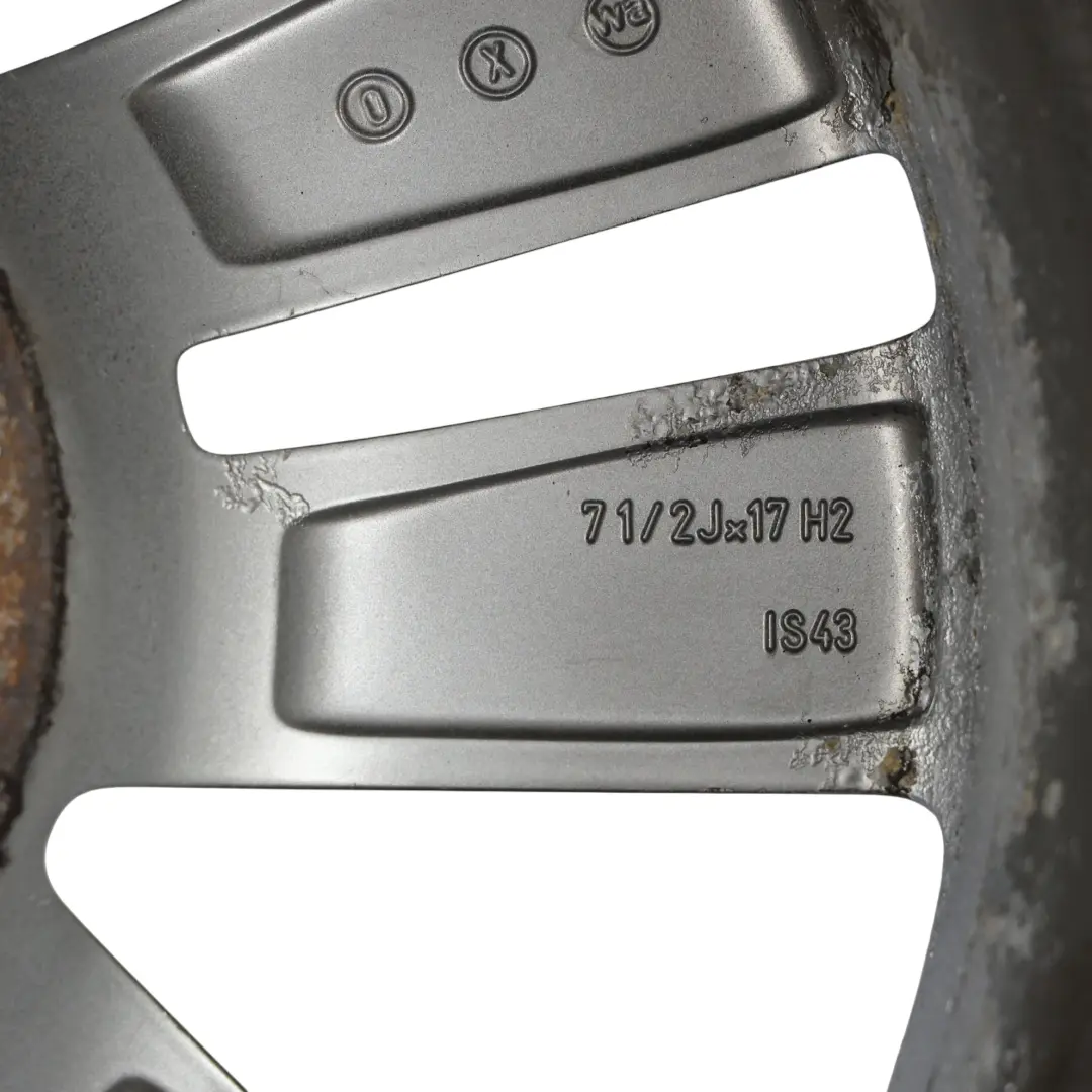 BMW F20 F21 F22 F23 Cerchio in lega argento 17" Doppie razze 655 ET:43 7,5J - SKU 6866303-5 - Numero di parte 6866303