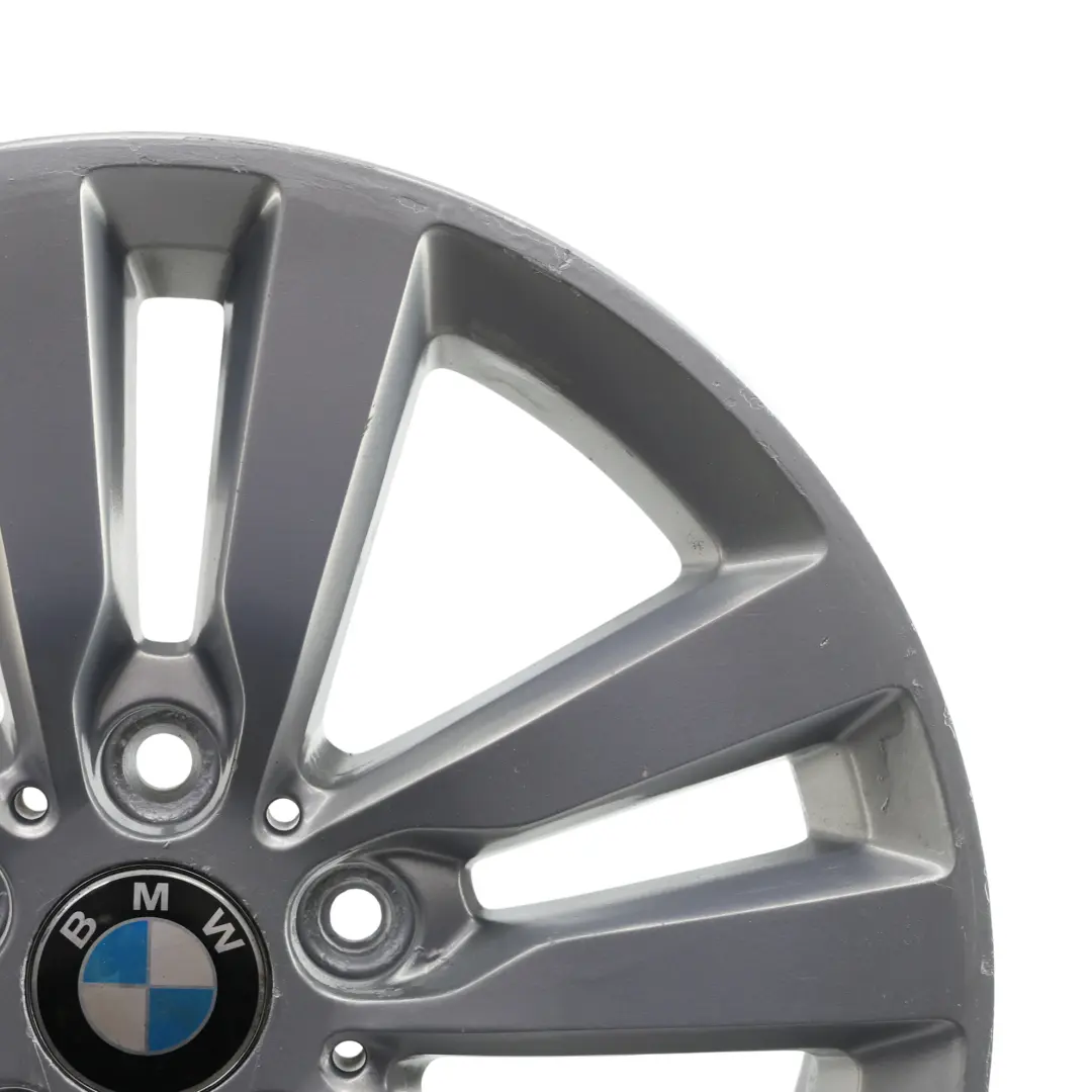Alloy Rim 17" Double Spoke 655 ET:43 7,5J to BMW F20 F21 F22 F23 Silver Wheel with Part number 6866303 BMW F20 F21 F22 F23 Silver Wheel Alloy Rim 17" Double Spoke 655 ET:43 7,5J - SKU 6866303-5 - Part number 6866303