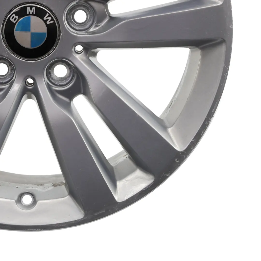 BMW F20 F21 F22 F23 Jante argentée en alliage 17" Double rayon 655 ET:43 7,5J - SKU 6866303-5 - Numéro de pièce 6866303