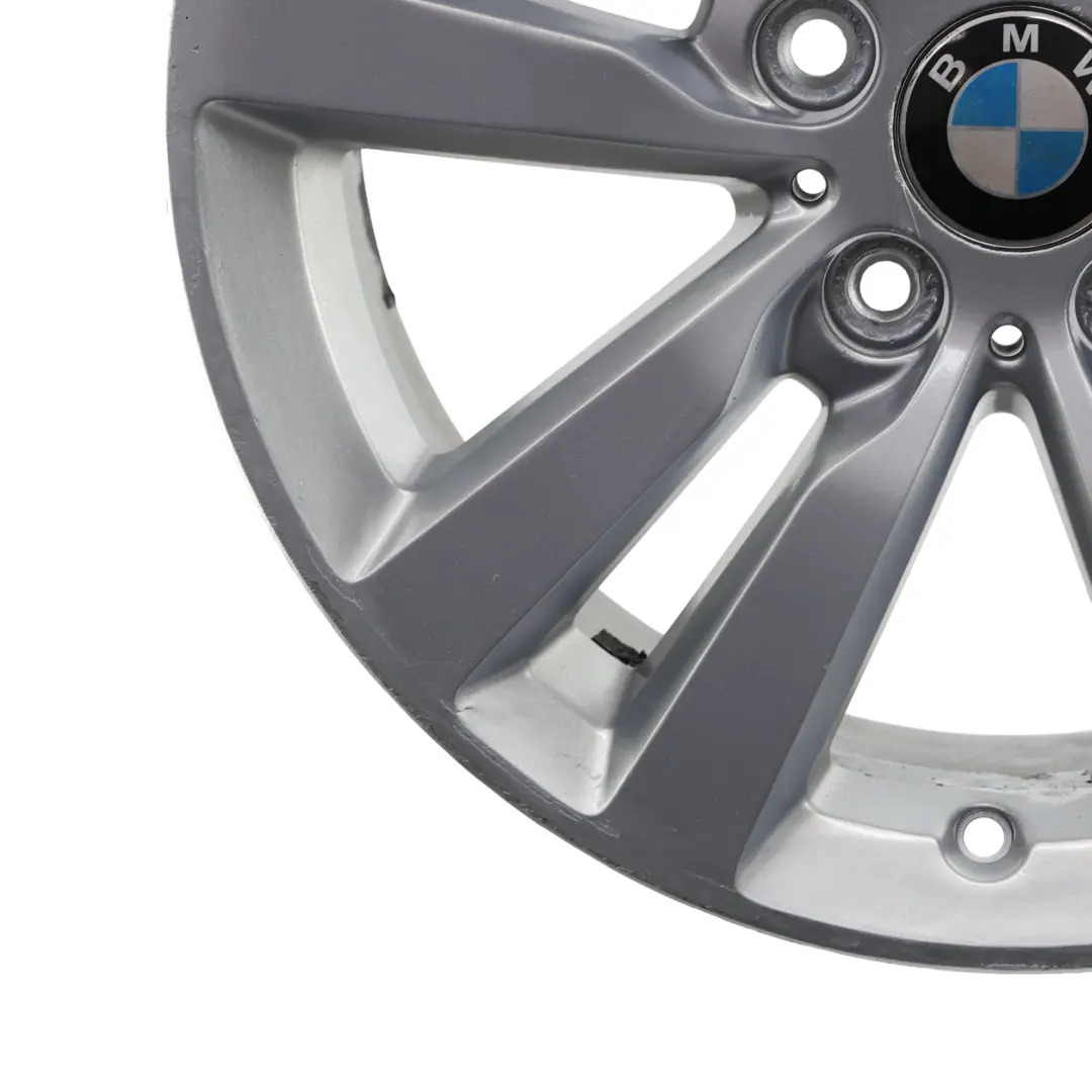 BMW F20 F21 F22 Silberne Leicht metall felge 17" Doppel speiche 655 ET:43 7,5J - SKU 6866303-5 - Teilenummer 6866303