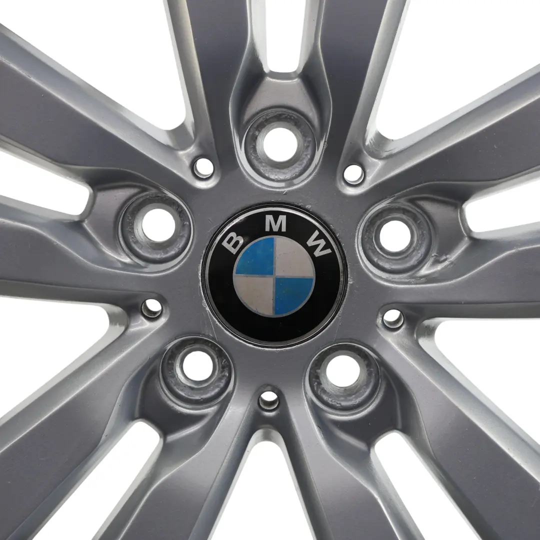 BMW F20 F21 F22 Silberne Leicht metall felge 17" Doppel speiche 655 ET:43 7,5J - SKU 6866303-5 - Teilenummer 6866303