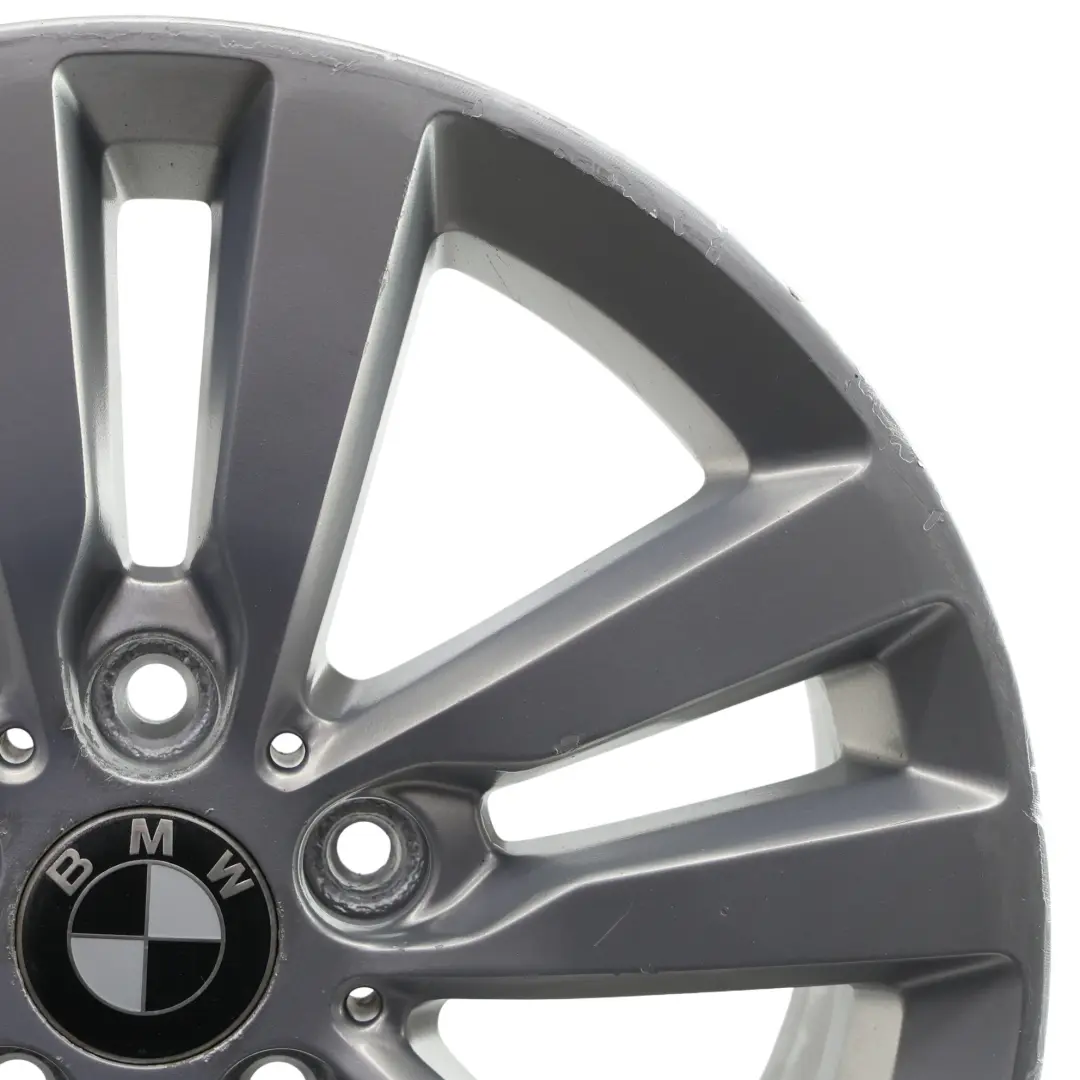 BMW F20 F21 F22 F23 Srebrna Felga Aluminiowa 17" Styling 655 ET:43 7.5J - SKU 6866303-6 - Numer Części 6866303