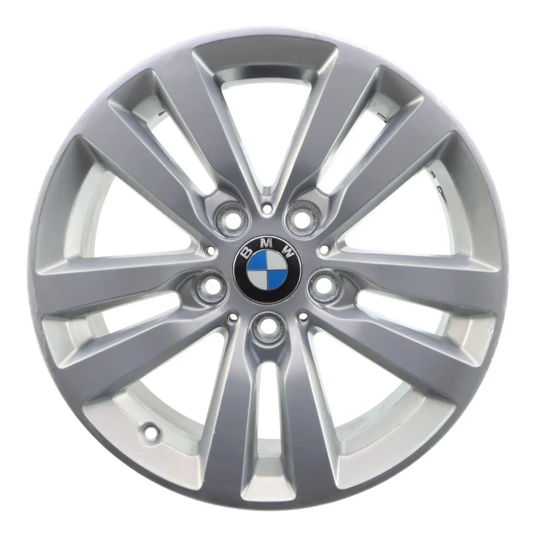 Rim Alloy Silver 17" ET:43 7,5J Double Spoke 655 to BMW F20 F21 F22 F23 Wheel with Part number 6866303 BMW F20 F21 F22 F23 Wheel Rim Alloy Silver 17" ET:43 7,5J Double Spoke 655 - SKU 6866303-7 - Part number 6866303