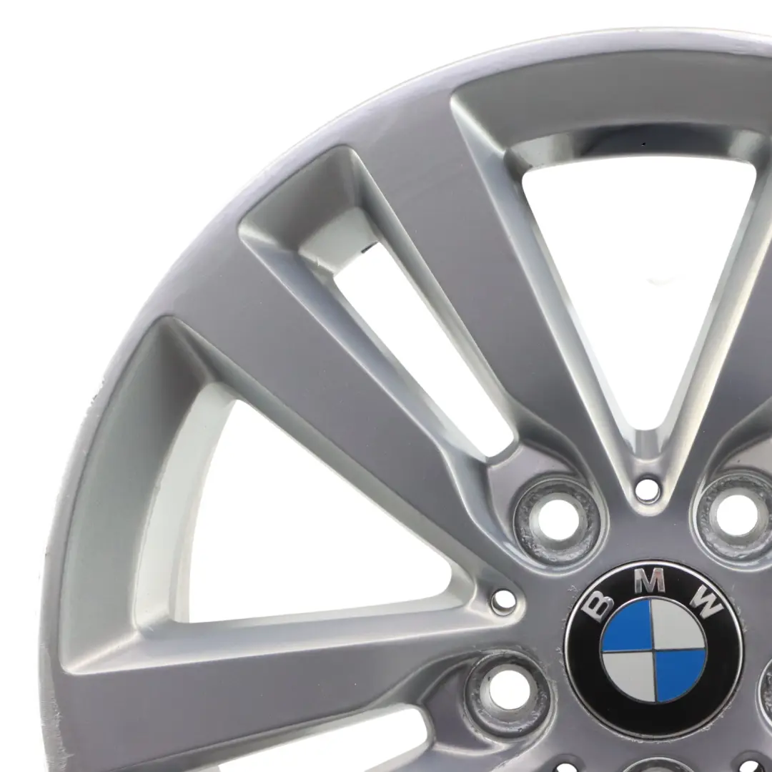 BMW F20 F21 F22 F23 Wheel Rim Alloy Silver 17" ET:43 7,5J Double Spoke 655 - SKU 6866303-7 - Part number 6866303
