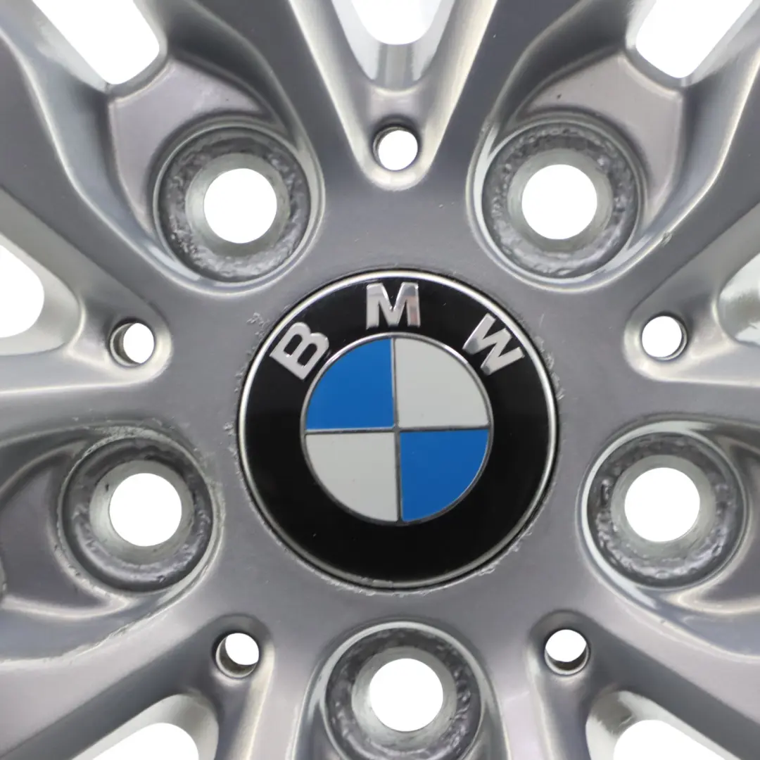 BMW F20 F21 F22 F23 Wheel Rim Alloy Silver 17" ET:43 7,5J Double Spoke 655 - SKU 6866303-7 - Part number 6866303