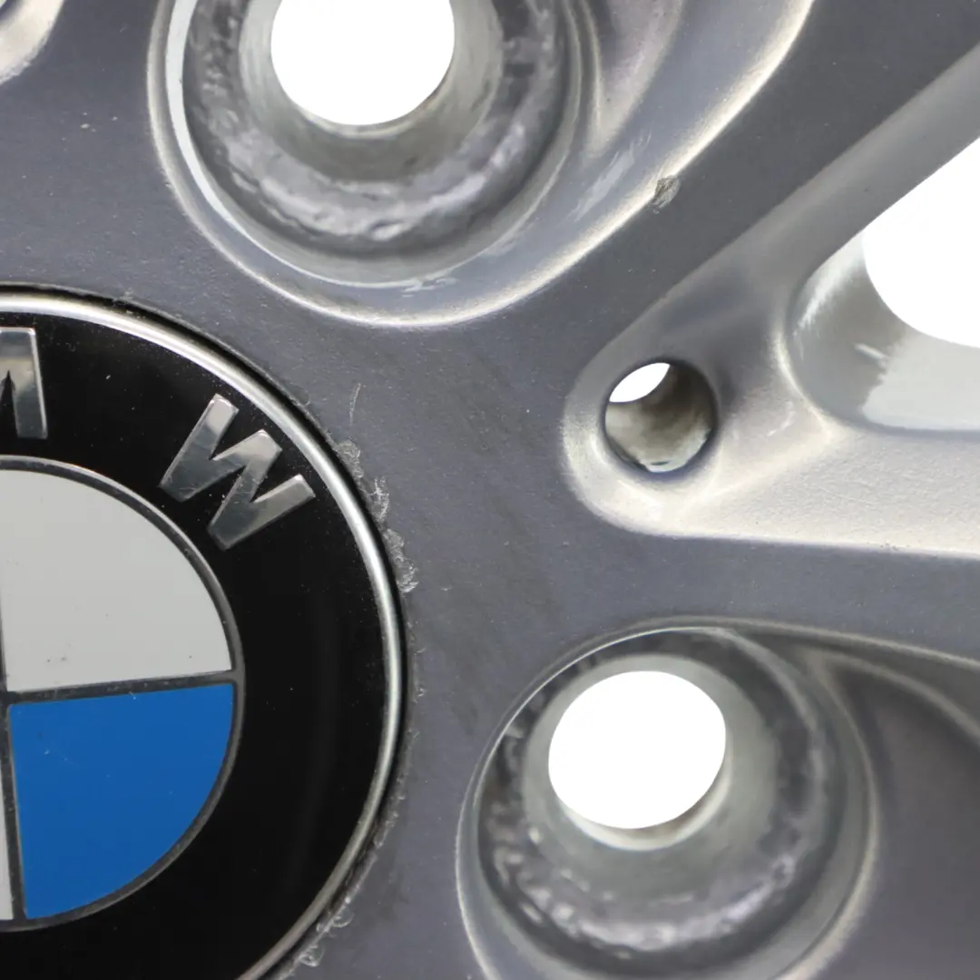 BMW F20 F21 F22 F23 Wheel Rim Alloy Silver 17" ET:43 7,5J Double Spoke 655 - SKU 6866303-7 - Part number 6866303