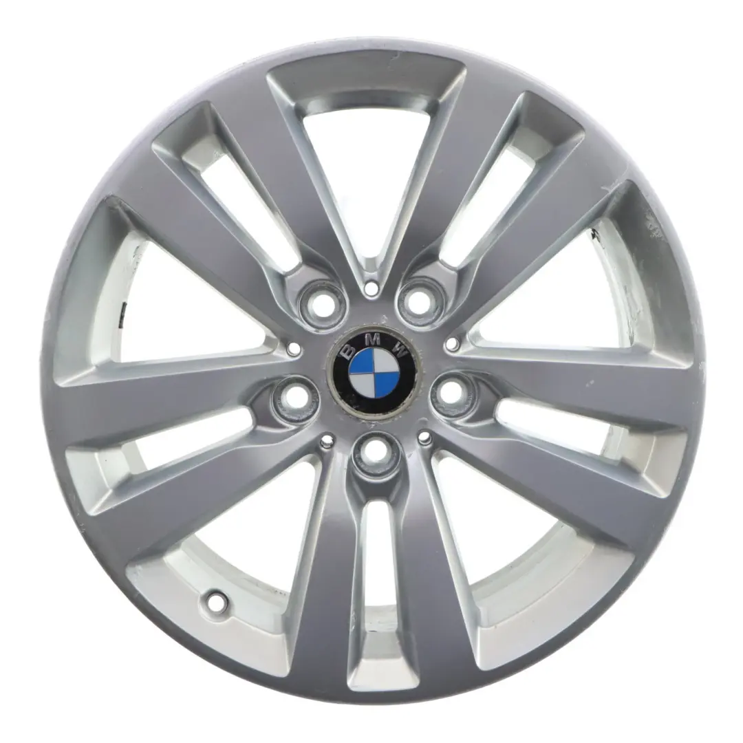 BMW F20 F21 F22 F23 Wheel Alloy Rim Silver 17" ET:43 7,5J Double Spoke 655 - SKU 6866303-8 - Part number 6866303