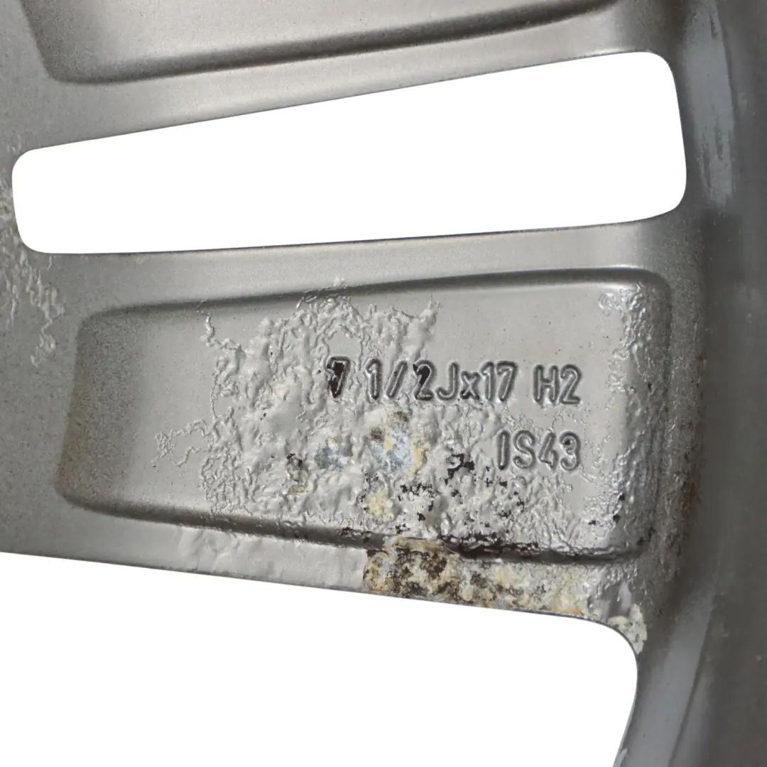 Alloy Rim Silver 17" ET:43 7,5J Double Spoke 655 to BMW F20 F21 F22 F23 Wheel with Part number 6866303 BMW F20 F21 F22 F23 Wheel Alloy Rim Silver 17" ET:43 7,5J Double Spoke 655 - SKU 6866303-8 - Part number 6866303