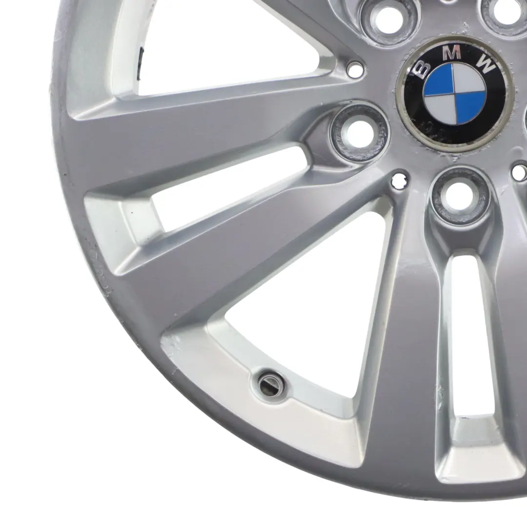 Alloy Rim Silver 17" ET:43 7,5J Double Spoke 655 to BMW F20 F21 F22 F23 Wheel with Part number 6866303 BMW F20 F21 F22 F23 Wheel Alloy Rim Silver 17" ET:43 7,5J Double Spoke 655 - SKU 6866303-8 - Part number 6866303
