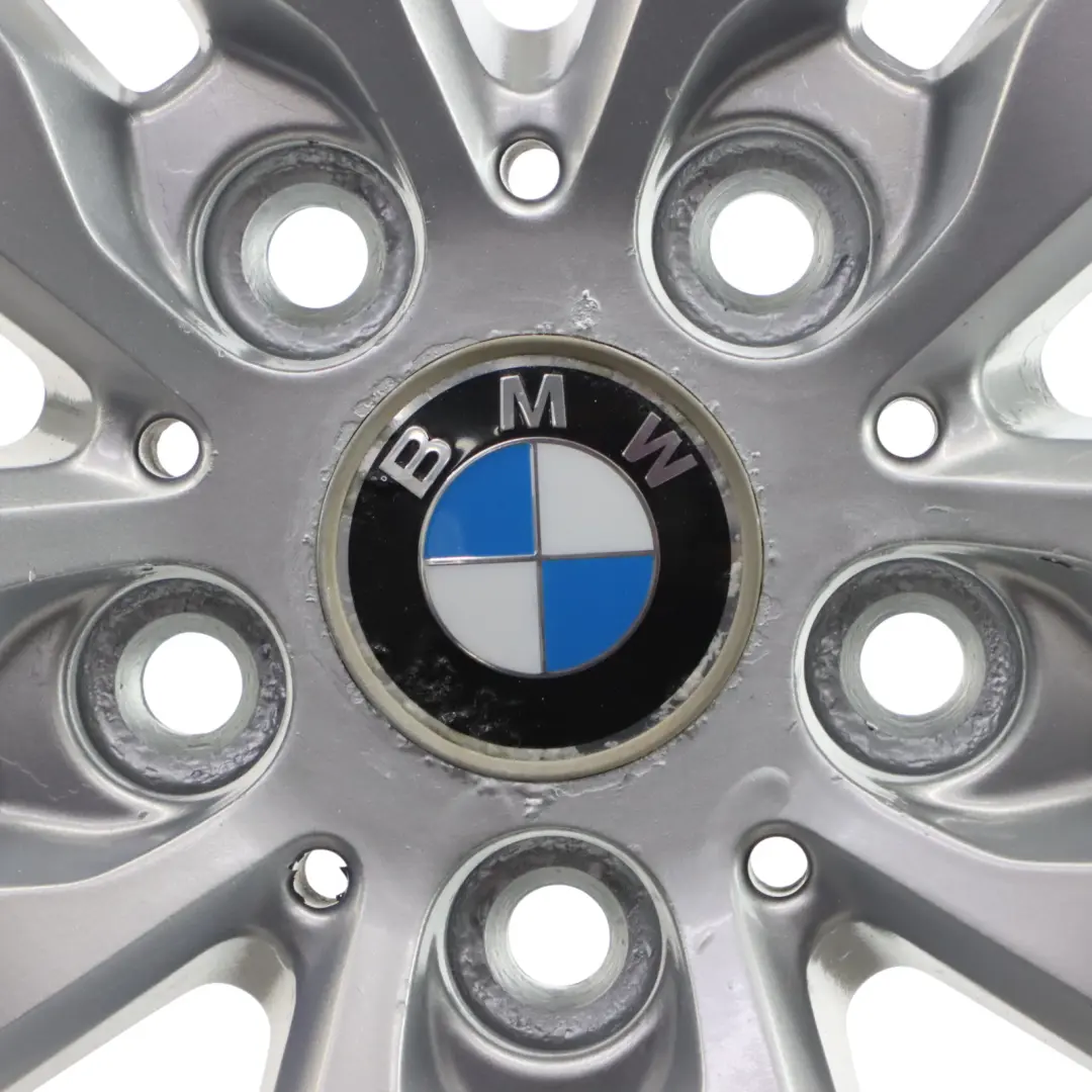 Alloy Rim Silver 17" ET:43 7,5J Double Spoke 655 to BMW F20 F21 F22 F23 Wheel with Part number 6866303 BMW F20 F21 F22 F23 Wheel Alloy Rim Silver 17" ET:43 7,5J Double Spoke 655 - SKU 6866303-8 - Part number 6866303
