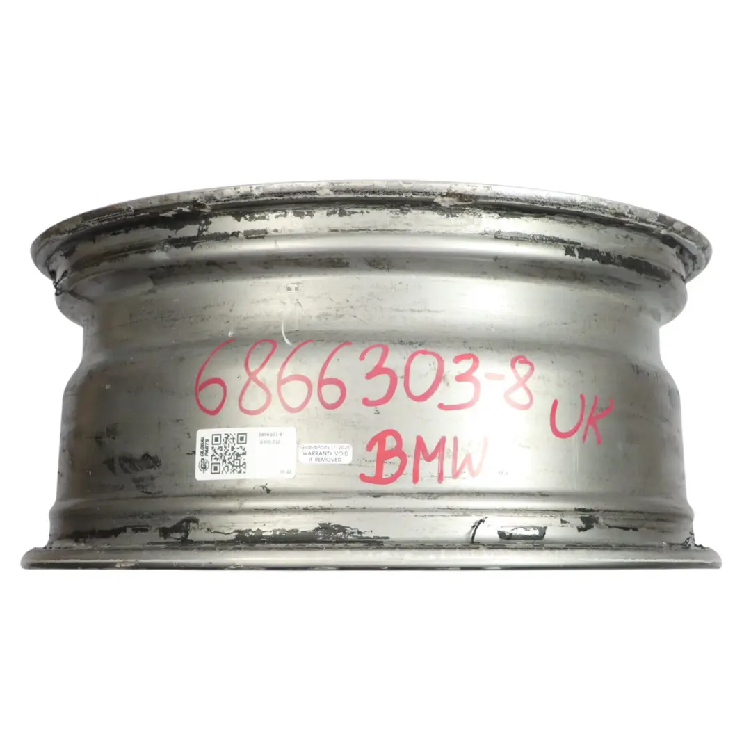 BMW F20 F21 F22 F23 Wheel Alloy Rim Silver 17" ET:43 7,5J Double Spoke 655 - SKU 6866303-8 - Part number 6866303