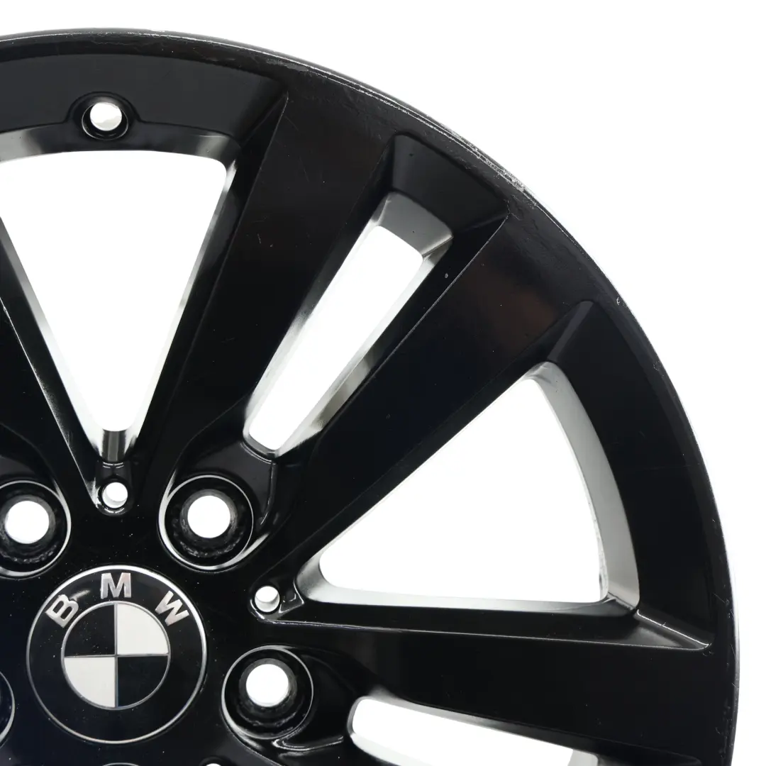BMW F20 F21 F22 F23 Llanta De Aleación Negra 17" ET:43 7,5J Doble Radio 655 - SKU 6866303-9 - Número de pieza 6866303