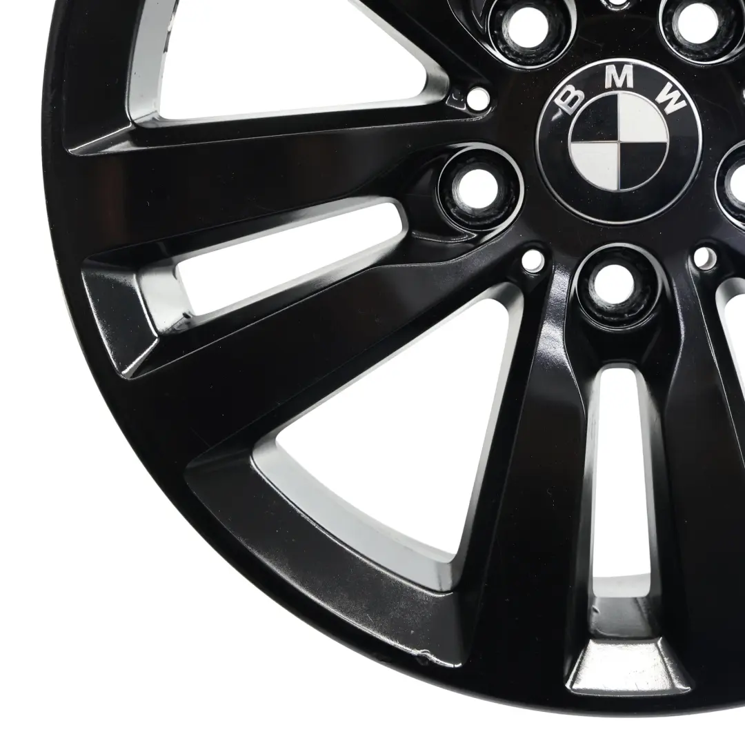 BMW F20 F21 F22 F23 Llanta De Aleación Negra 17" ET:43 7,5J Doble Radio 655 - SKU 6866303-9 - Número de pieza 6866303