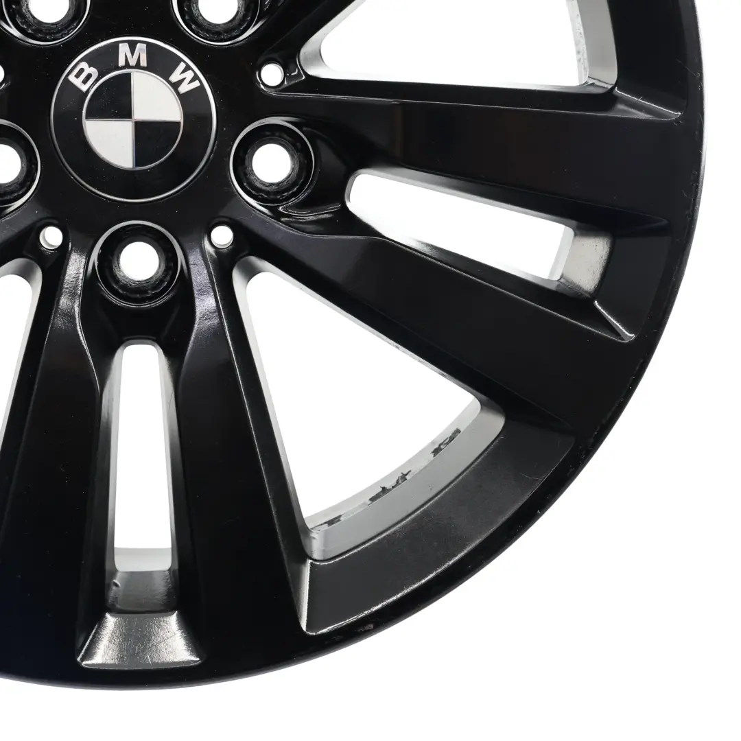 BMW F20 F21 F22 F23 Llanta De Aleación Negra 17" ET:43 7,5J Doble Radio 655 - SKU 6866303-9 - Número de pieza 6866303