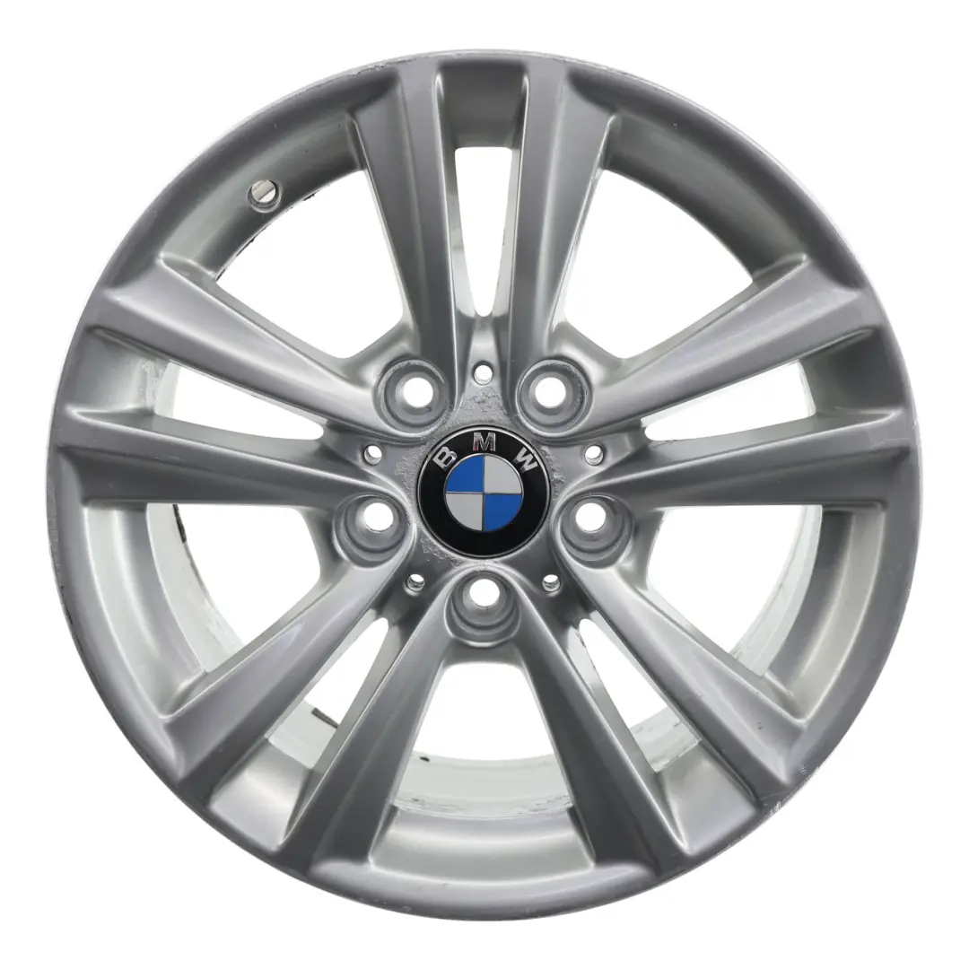 BMW F30 F31 LCI Wheel Rim Alloy Silver 16" 7,5J ET:37 V Spoke 656 - SKU 6866304-5 - Part number 6866304
