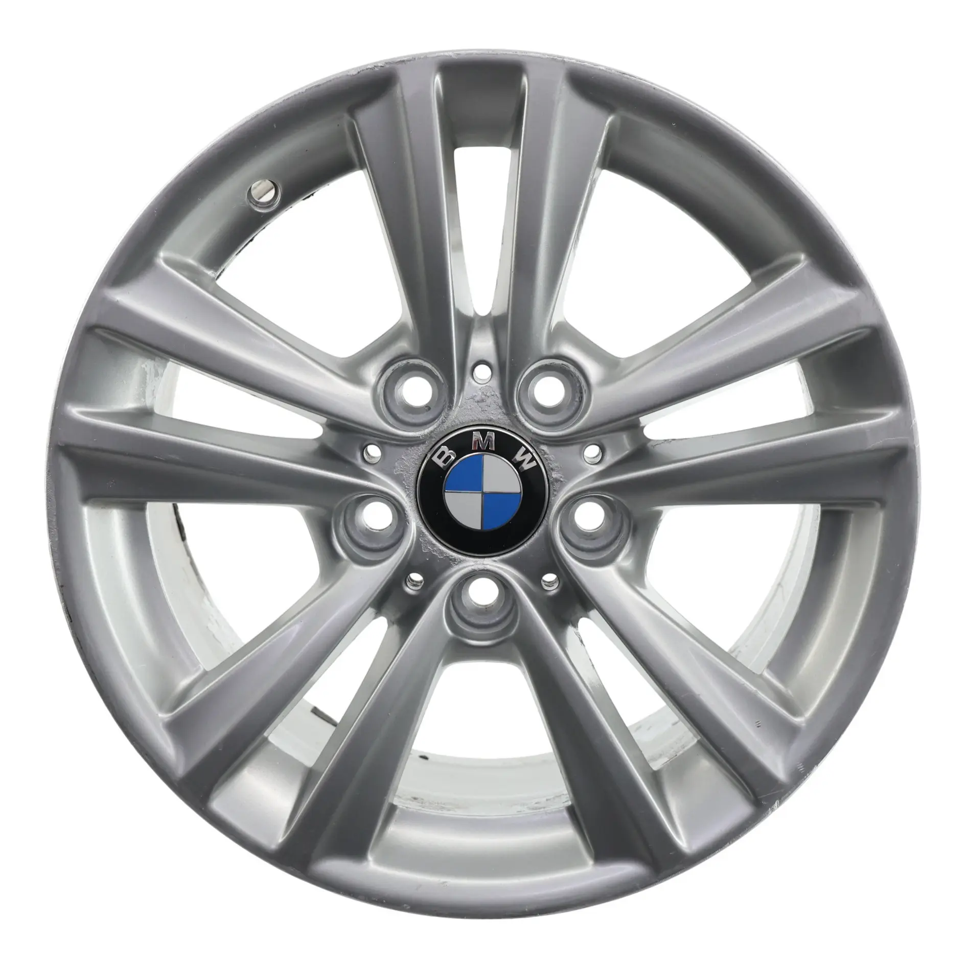 BMW F30 F31 LCI Wheel Rim Alloy Silver 16" 7,5J ET:37 V Spoke 656 6866304