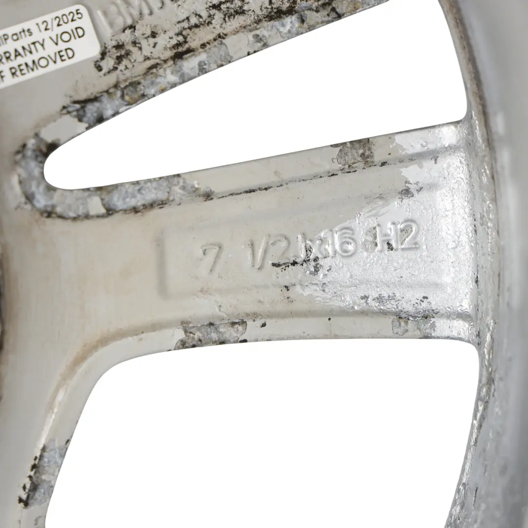 BMW F30 F31 LCI Cerchio Ruota In Lega Argento 16" 7,5J ET:37 V Raggi 656 - SKU 6866304-5 - Numero di parte 6866304