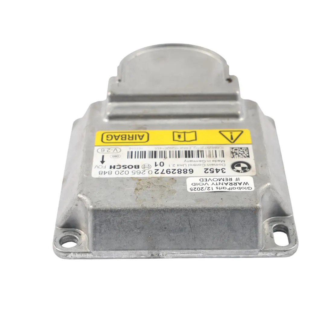 BMW F33 Moduł Sterownik Poduszek Powietrznych Airbag ICM ECU - SKU 6882972 - Numer Części 6882972
