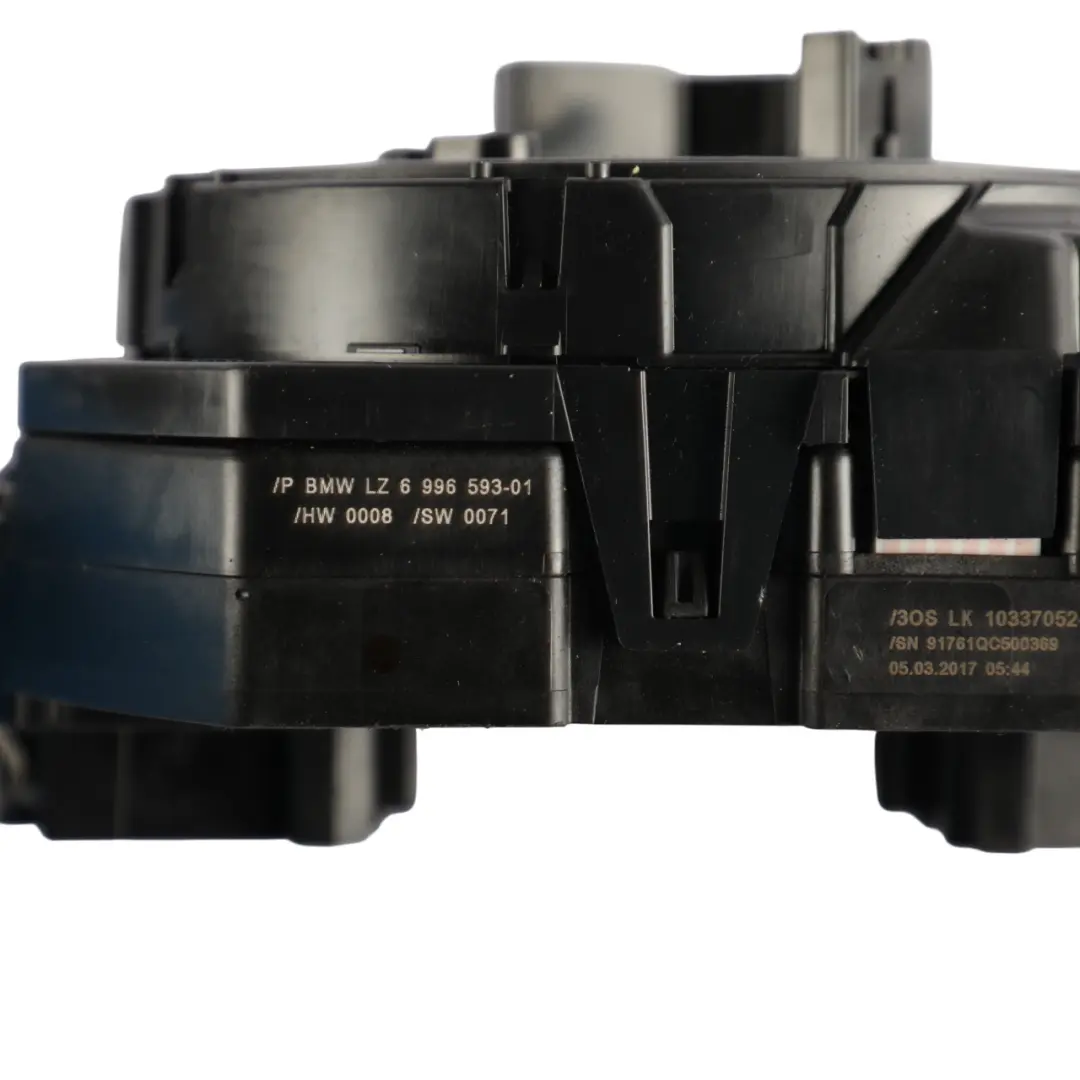 BMW F30 Interruptor Columna Dirección Anillo Muelle Reloj Intermitentes Limpiapa - SKU 6996593 - Número de pieza 6996593