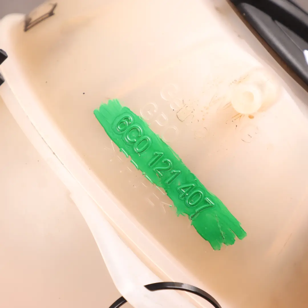 Mk5 Expansion Tank Water Coolant Bottle Reservoir to Audi A1 8X VW Polo with Part number 6C0121407 Audi A1 8X VW Polo Mk5 Expansion Tank Water Coolant Bottle Reservoir - SKU 6C0121407-1 - Part number 6C0121407