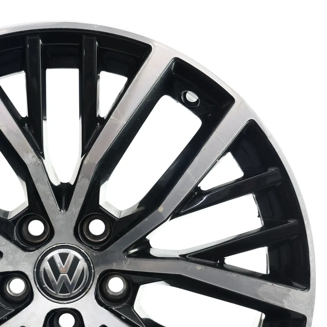Rim Alloy Silver 17" 7,5J ET:44 to Volkswagen Polo GTI 6R Wheel with Part number 6C0601025K Volkswagen Polo GTI 6R Wheel Rim Alloy Silver 17" 7,5J ET:44 - SKU 6C0601025K-1 - Part number 6C0601025K