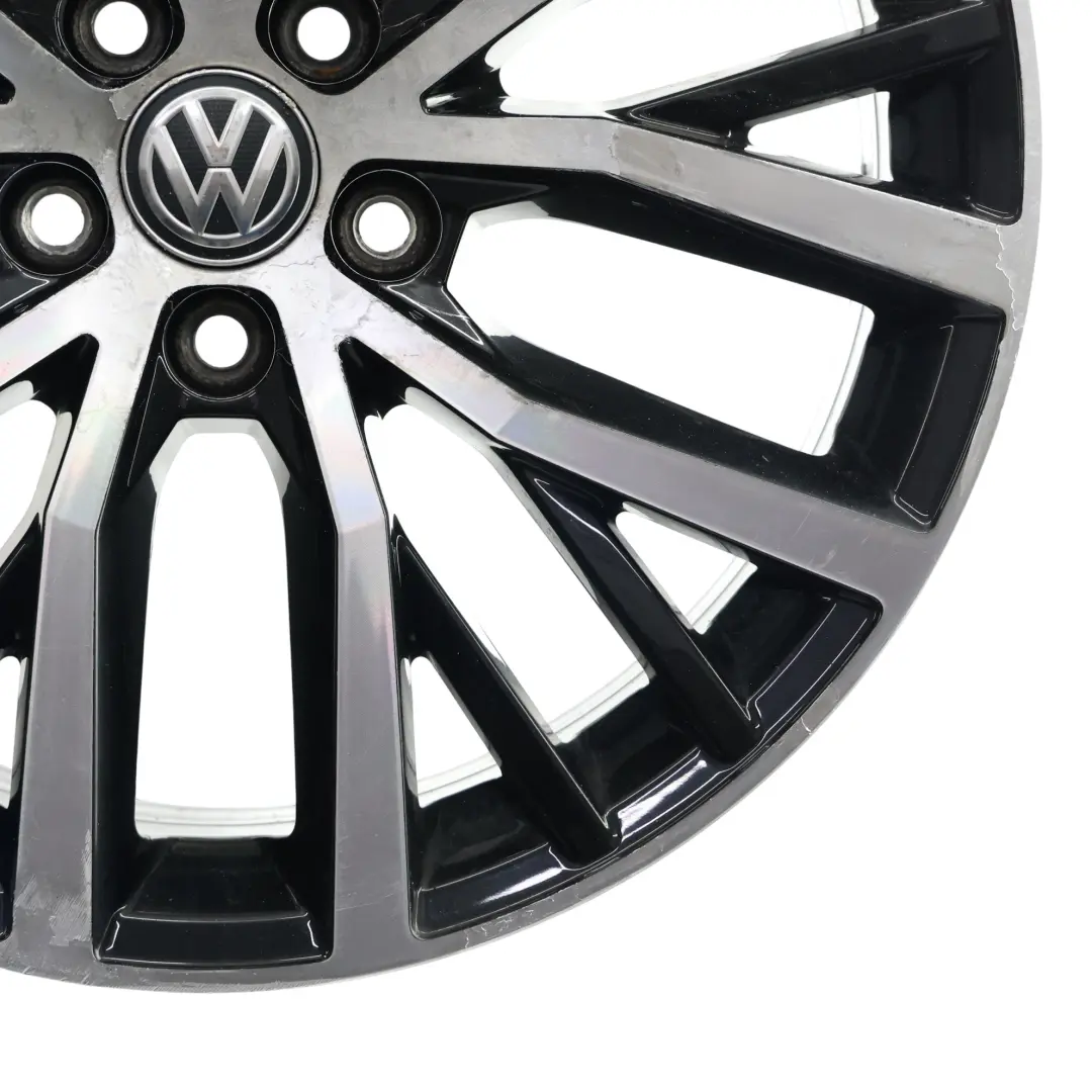Volkswagen Polo GTI 6R Wheel Rim Alloy Silver 17" 7,5J ET:44 - SKU 6C0601025K-2 - Part number 6C0601025K