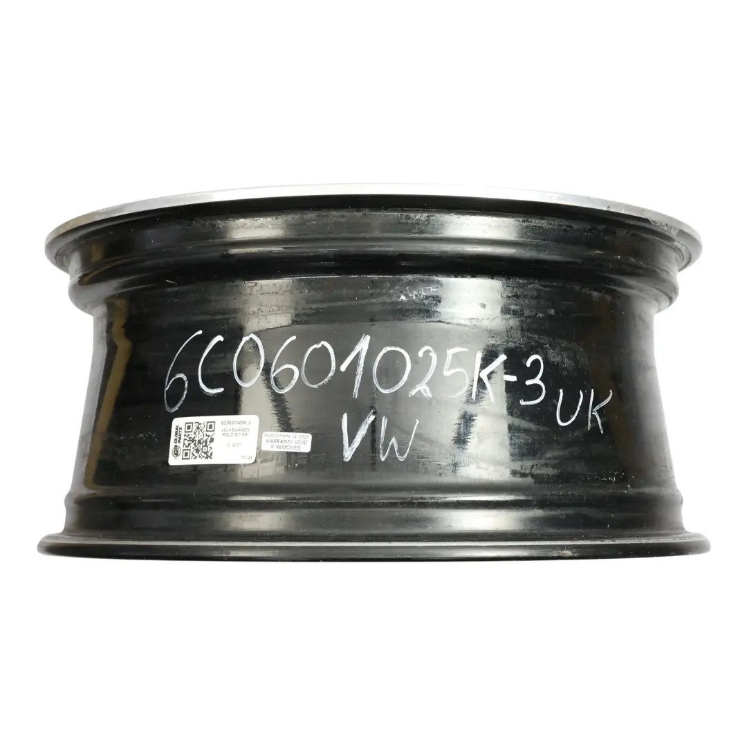 Rim Alloy Silver 17" 7,5J ET:44 to Volkswagen Polo GTI 6R Wheel with Part number 6C0601025K Volkswagen Polo GTI 6R Wheel Rim Alloy Silver 17" 7,5J ET:44 - SKU 6C0601025K-3 - Part number 6C0601025K