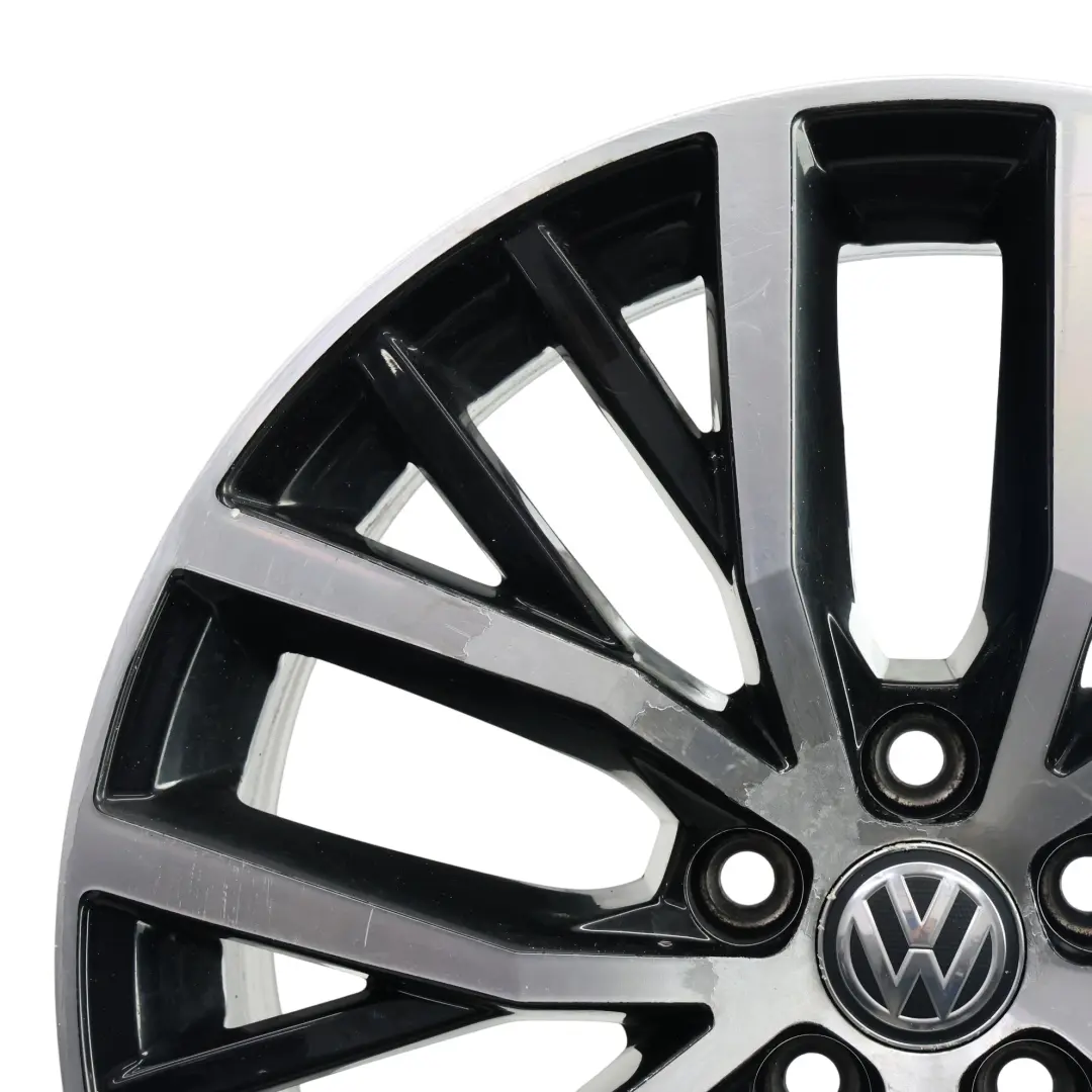 Rim Alloy Silver 17" 7,5J ET:44 to Volkswagen Polo GTI 6R Wheel with Part number 6C0601025K Volkswagen Polo GTI 6R Wheel Rim Alloy Silver 17" 7,5J ET:44 - SKU 6C0601025K-3 - Part number 6C0601025K