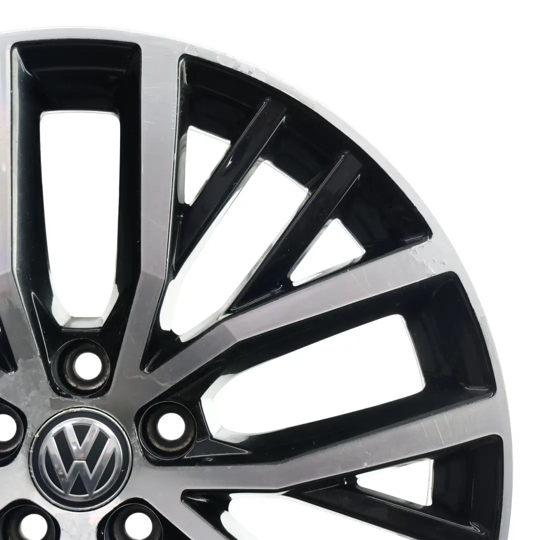 Rim Alloy Silver 17" 7,5J ET:44 to Volkswagen Polo GTI 6R Wheel with Part number 6C0601025K Volkswagen Polo GTI 6R Wheel Rim Alloy Silver 17" 7,5J ET:44 - SKU 6C0601025K-3 - Part number 6C0601025K