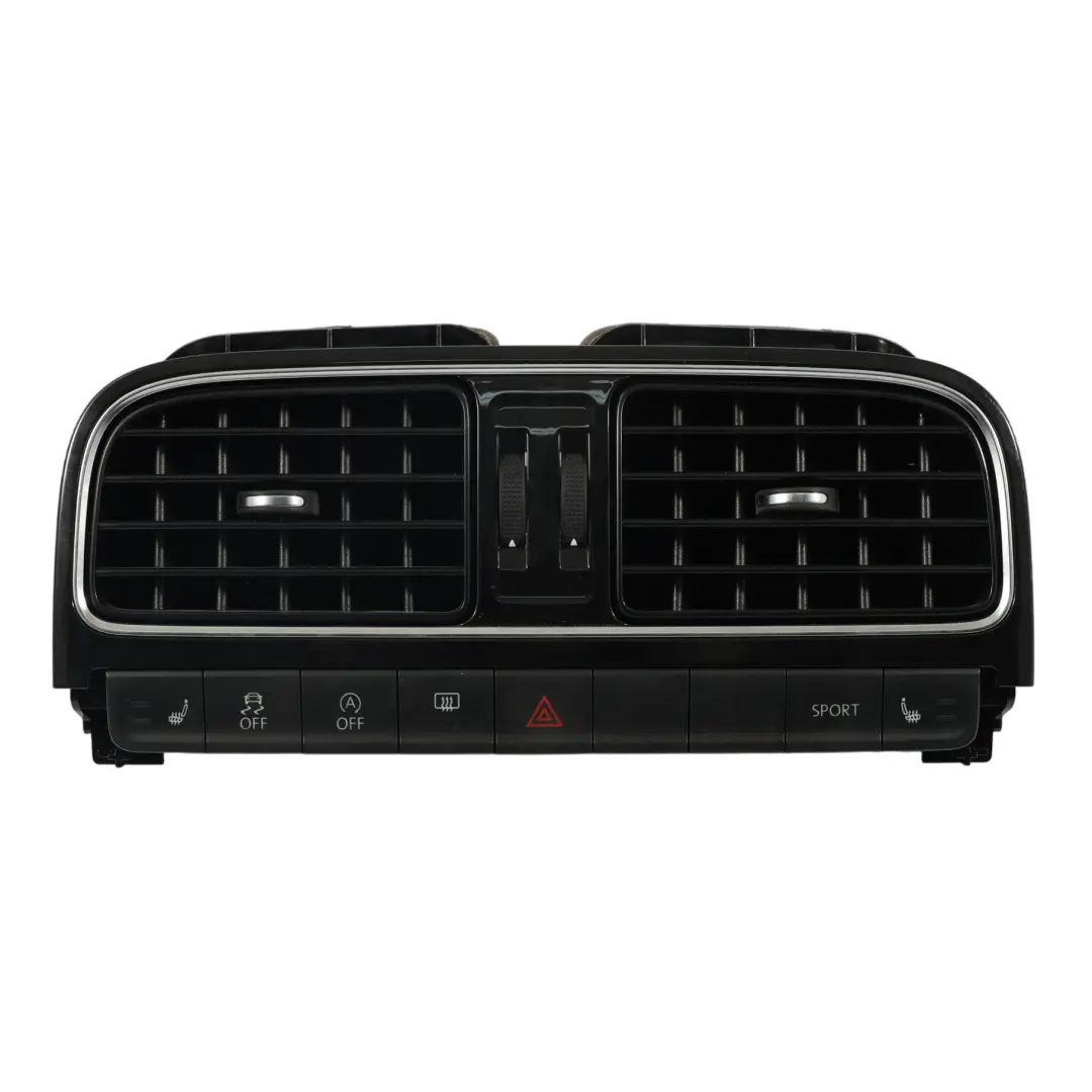 VW Polo 6R Armaturenbrett Lüftungsgitter Heizungs Mittelblende - SKU 6C0819728A-1 - Teilenummer 6C0819728A