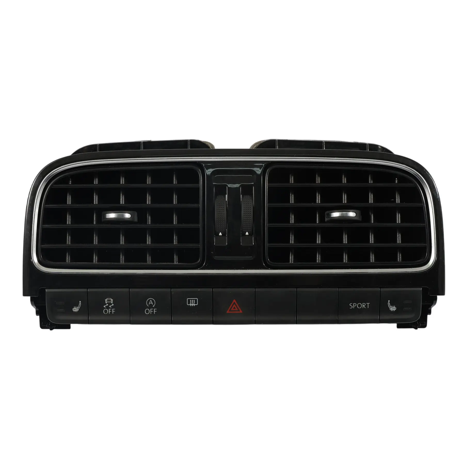 VW Polo 6R Cruscotto Ventilazione Riscaldatore Centro Trim Panel 6C0819728A