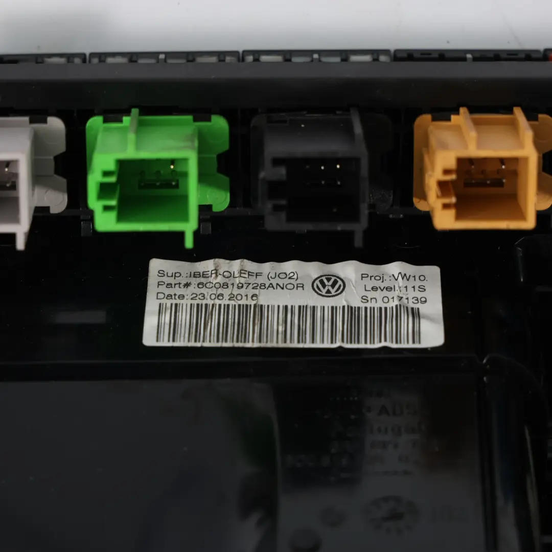 Dashboard Air Vent Heater Centre Trim Panel to VW Volkswagen Polo 6R with Part number 6C0819728A VW Volkswagen Polo 6R Dashboard Air Vent Heater Centre Trim Panel - SKU 6C0819728A-1 - Part number 6C0819728A