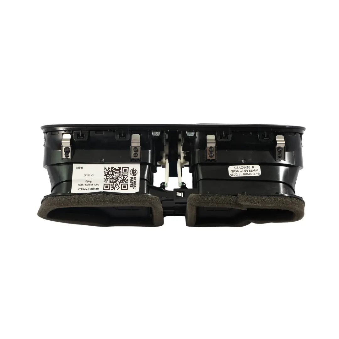 Armaturenbrett Lüftungsgitter Heizungs Mittelblende für VW Polo 6R mit Teilenummer 6C0819728A VW Polo 6R Armaturenbrett Lüftungsgitter Heizungs Mittelblende - SKU 6C0819728A-1 - Teilenummer 6C0819728A
