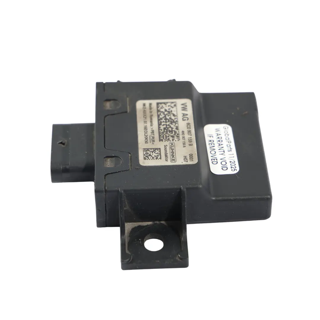 Module Commande Bruits Impact Carrosserie ECU pour Volkswagen Polo 6C à propos du numéro de pièce 6C0907159B Volkswagen Polo 6C Module Commande Bruits Impact Carrosserie ECU - SKU 6C0907159B - Numéro de pièce 6C0907159B