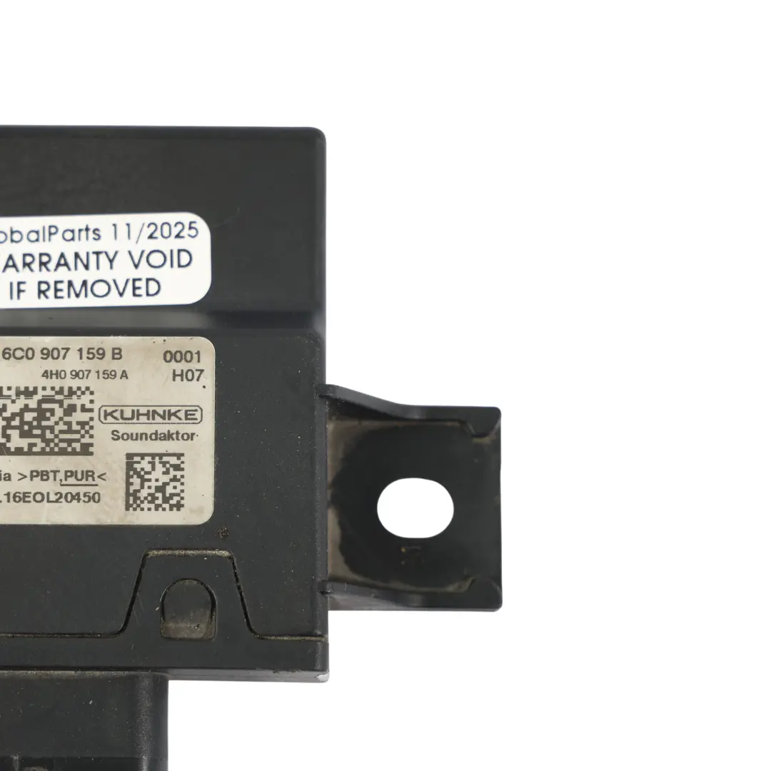 Modulo Controllo Impatto Sonoro Carrozzeria ECU per Volkswagen Polo 6C con numero di parte 6C0907159B Volkswagen Polo 6C Modulo Controllo Impatto Sonoro Carrozzeria ECU - SKU 6C0907159B - Numero di parte 6C0907159B