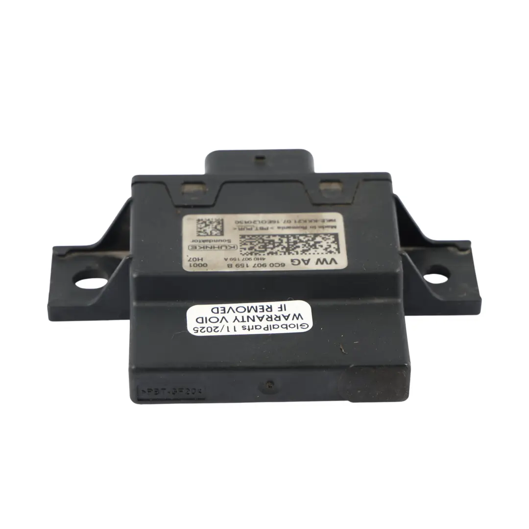 Module Commande Bruits Impact Carrosserie ECU pour Volkswagen Polo 6C à propos du numéro de pièce 6C0907159B Volkswagen Polo 6C Module Commande Bruits Impact Carrosserie ECU - SKU 6C0907159B - Numéro de pièce 6C0907159B